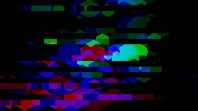 Colorful Abstract Geometric Motion Graphics 4K