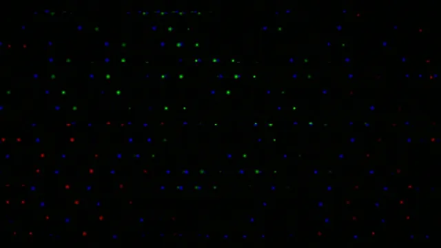 Colorful Floating Particles on Black Background 4K