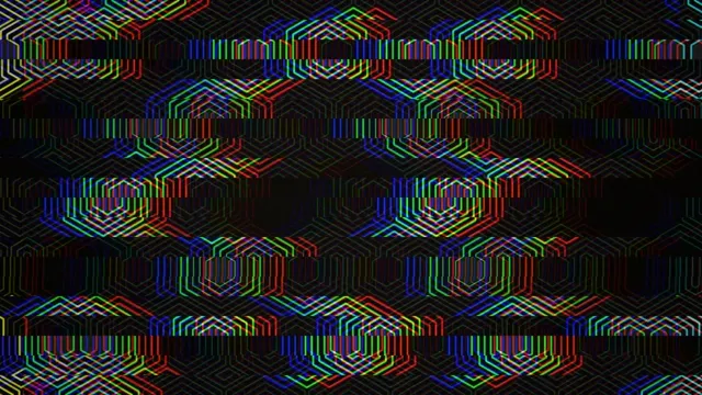 Colorful geometric patterns create an abstract art design