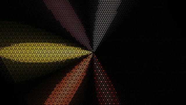 Colorful Heart Particles 4K Ultra HD Background