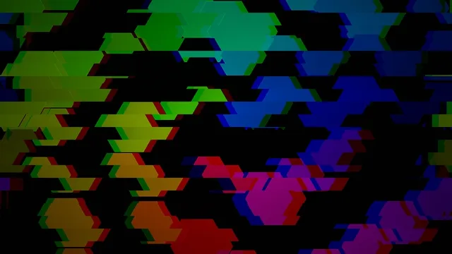 Colorful Hexagon Grid Animation 4K Backdrop