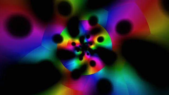 Colorful Neon Abstract Motion Graphics Loop