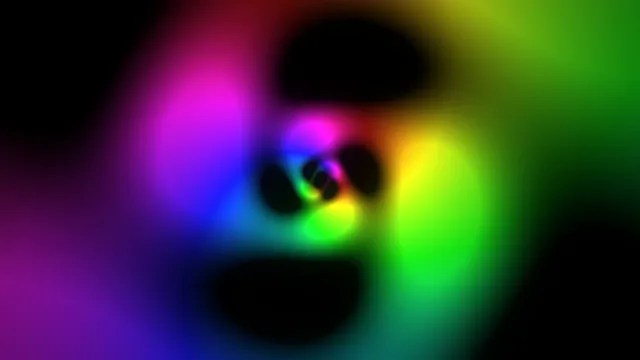 Colorful Neon Orbs 4K Ultra HD Abstract Motion