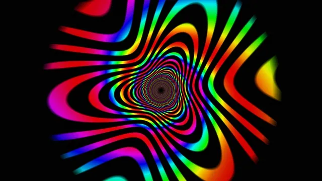 Colorful Neon Tunnel - 4K Abstract Motion Graphics