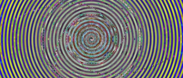 Hypnotic Spiral Neon Tunnel 21:9 Ultrawide 60fps VJ Loop Screensaver