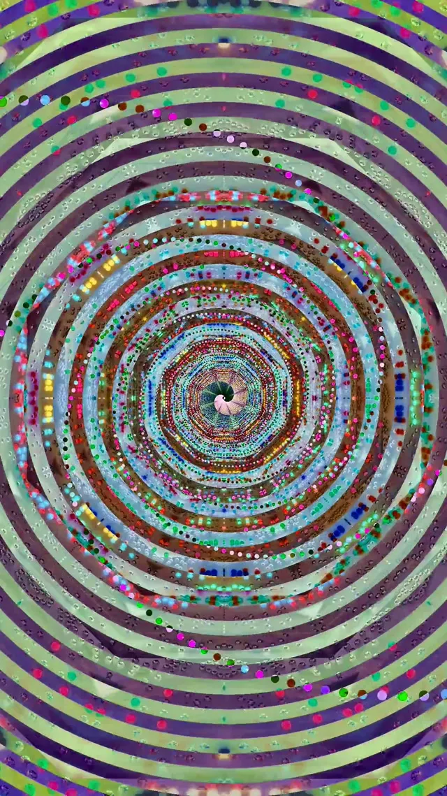 霓虹隧道螺旋渦旋 9:16 Reels 60fps VJLoops 屏幕保護程式