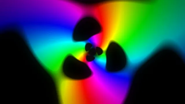 Colorful Rainbow Light Leak Abstract 4K