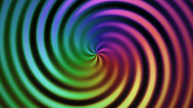 Colorful Rainbow Spiral Vortex Motion Background