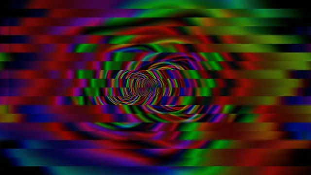 Colorful RGB Spiral Tunnel Motion Graphics 4K