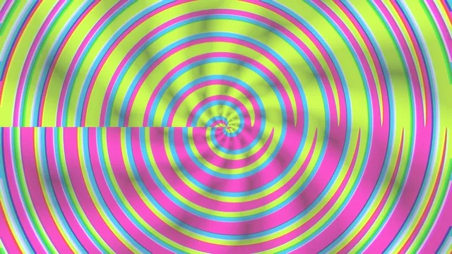 Colorful Spiral Tunnel 4K - Vibrant Abstract Motion