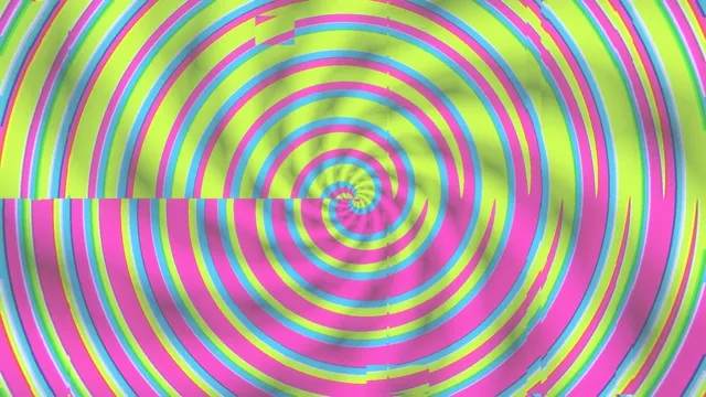 Colorful Spiral Tunnel Animation 4K