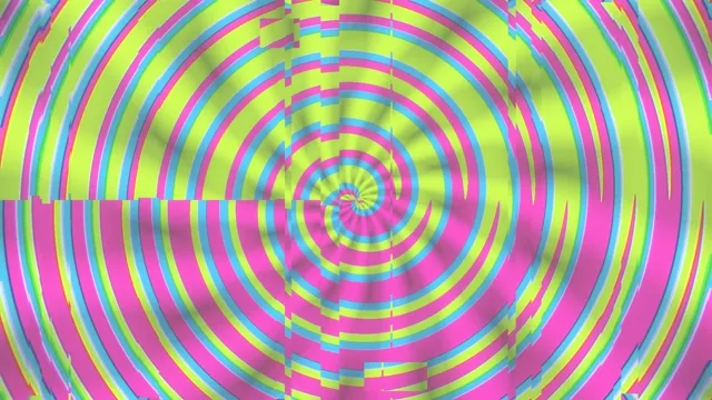 Colorful Spiral Tunnel Motion Graphics 4K