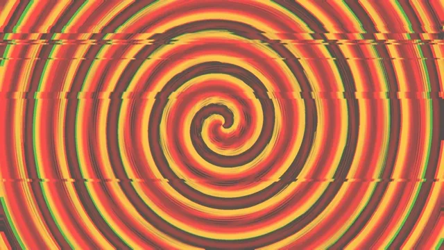 Colorful Spiral Tunnel Motion Graphics Animation