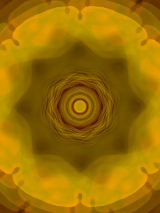 حلقه VJ Screensaver تونل نئون دایره متحدالمرکز 3:4 iPad Portrait 60fps