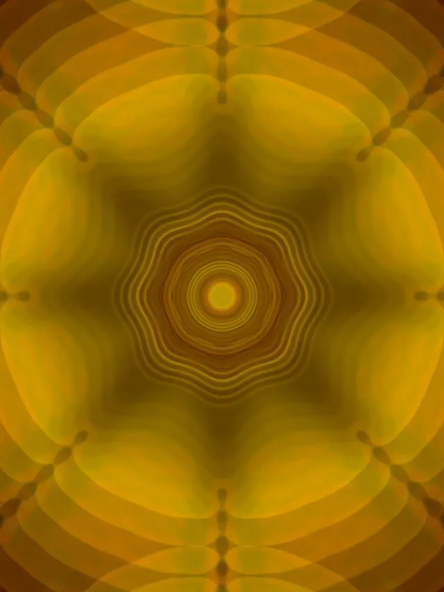 حلقه VJ Screensaver تونل نئون دایره متحدالمرکز 3:4 iPad Portrait 60fps