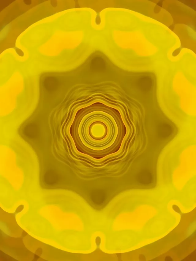 تونل نئون دایره متمرکز 3:4 iPad Portrait 60fps VJLoops Screensaver