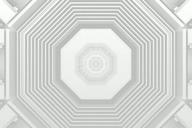 Concentric Octagon Neon Tunnel 3:2 Surface 60fps Screensaver VJ Loop
