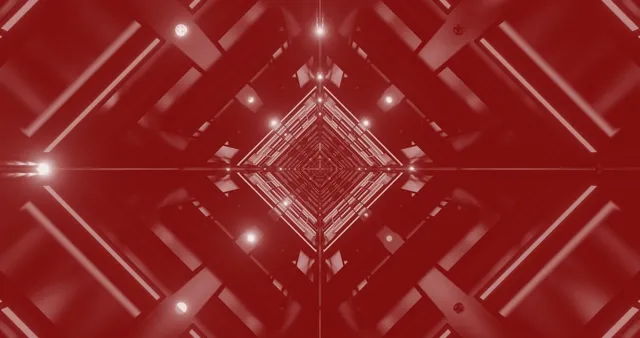 Tunnel ya Crimson Almasi Screensaver 4K UHD 60fps Live Wallpaper PC