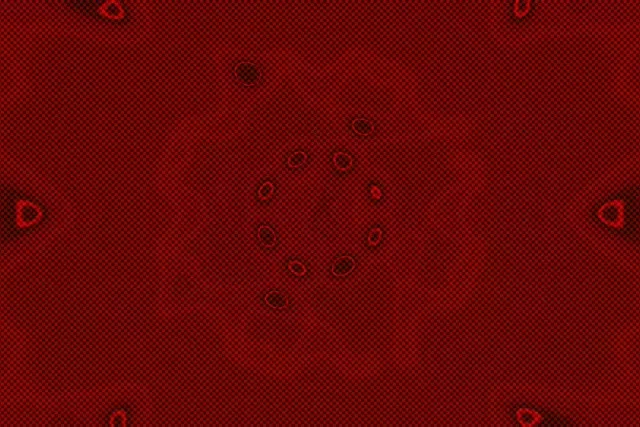 Patrón de cuadrícula de tablero rojo retrocediendo en profundidad, creando efecto de túnel neón. Loop VJ geométrico abstracto con tonos rojo oscuro y nodos circulares brillantes para fondos de gráficos en movimiento.