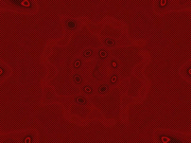 نفق نيون شبكة رقعة شطرنج أحمر VJ Loop 4:3 كلاسيكي 60fps شاشة توقف