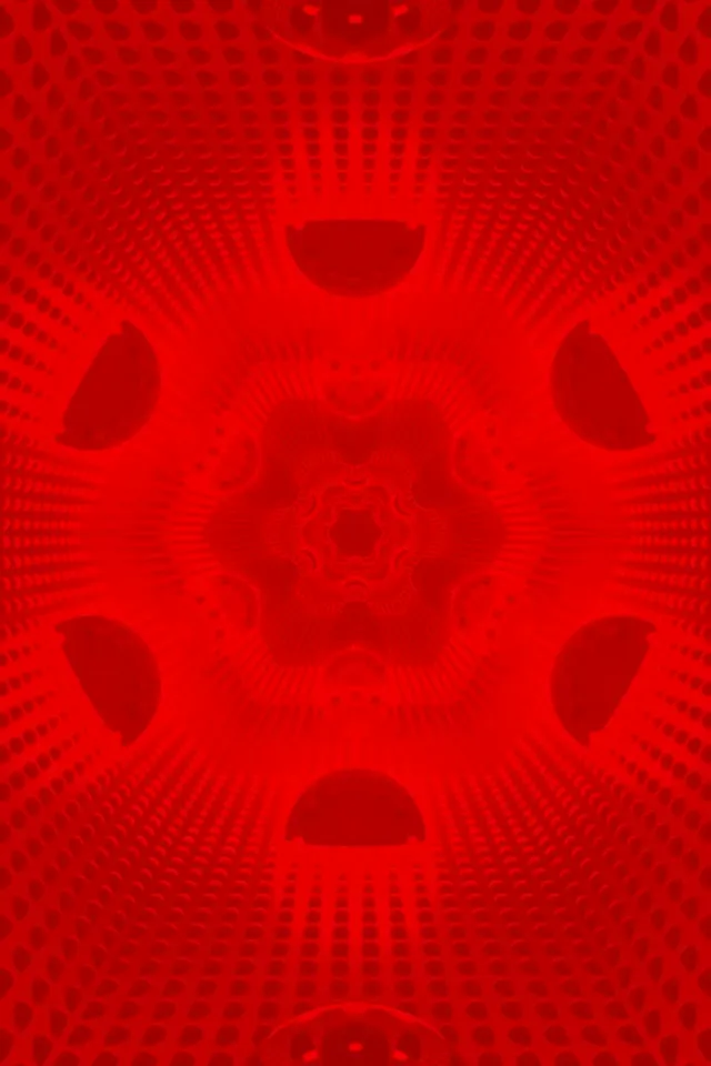 ماندالا أوني أحمر نفق نيون 2:3 صورة عمودي 60fps شاشة توقف حلقة