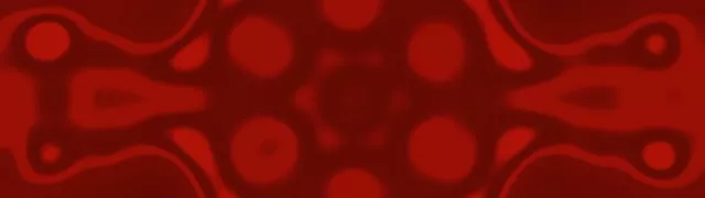 Pulsating Red Neon Tunnel 32:9 Ultrawide 60fps VJ Loop Screensaver