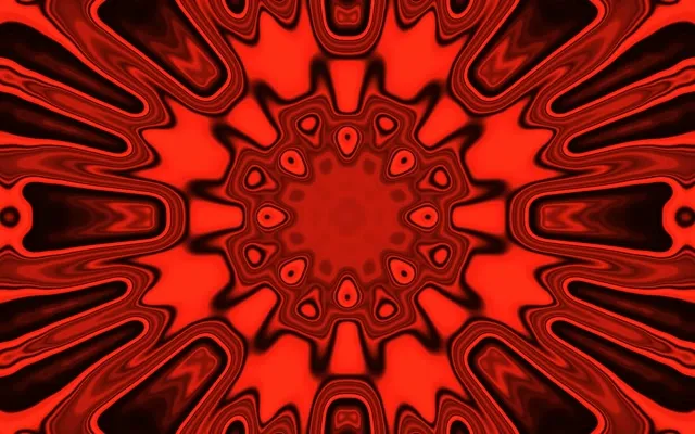 Neoon Tunnel Punane Kaleidoskoop Plahvatus VJ Loop 60fps 16:10 MacBook Ekraanisäästja
