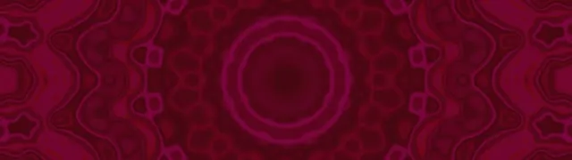 Círculos concéntricos magenta y púrpura profundo forman un túnel mandala luminoso con efecto de ondas radiales