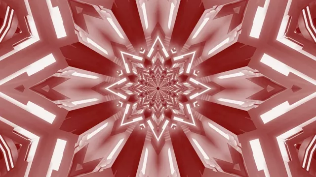 Sao Đỏ Hẫu Đường hầm Neon 4K UHD 60fps Screensaver Live Wallpaper