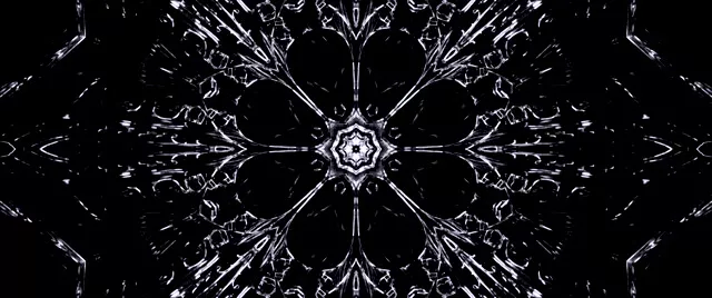 Crystal Neon Tunnel Šetrič Obrazovky 2.39:1 Cinemascope 60fps VJ Loop