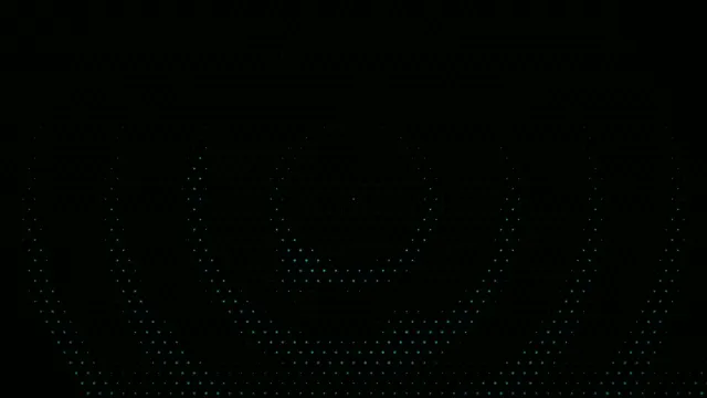 Cyan Digital Particles Rising â€“ 4K Abstract Background