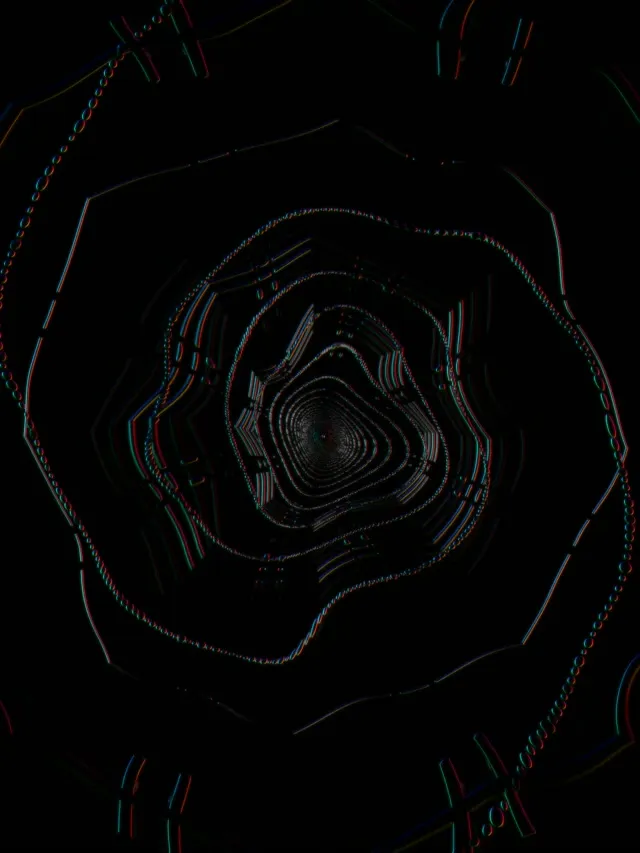 Cyber Tunnel VJ Loop | Neon 60fps