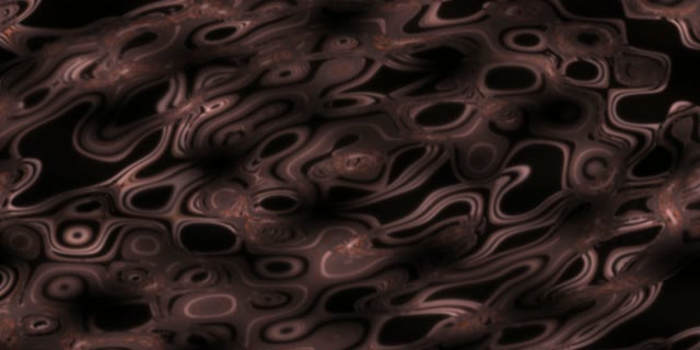 Dark Brown Liquid Neon Tunnel VJ Loop 2:1 Univisium 60fps Screensaver Motion