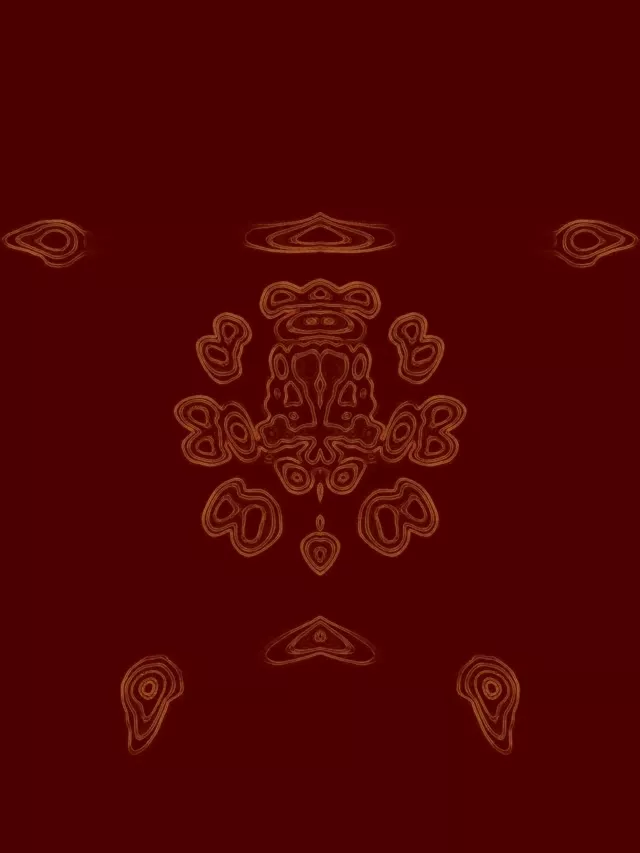 Малинова Мандала Неонски Тунел VJLoops 3:4 iPad Portrait 60fps Screensaver