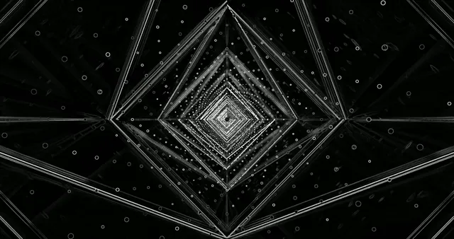 მუქი ბრილიანტის ტუნელი ეკრანის დამცველი 4K UHD 60fps ცოცხალი ფონი