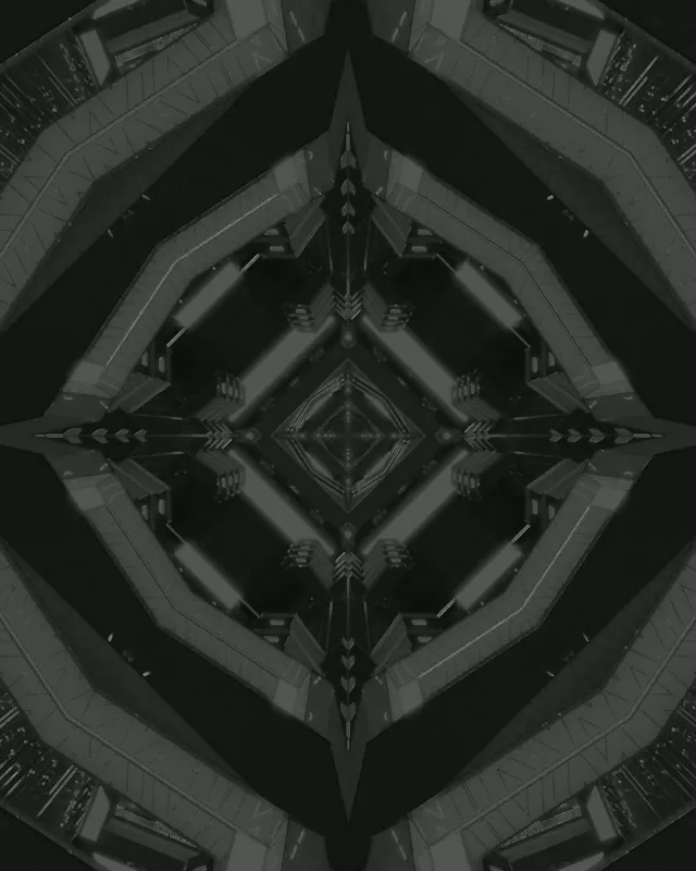 VJLoops डार्क साई-फाई डायमंड नीयन टनल 4:5 इंस्टाग्राम 60fps स्क्रीनसेवर