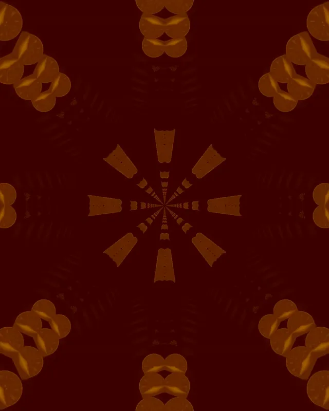 VJ loop Неон Тунел Фрактален Претцел Калеидоскоп 4:5 Instagram 60fps Чувар на Екран