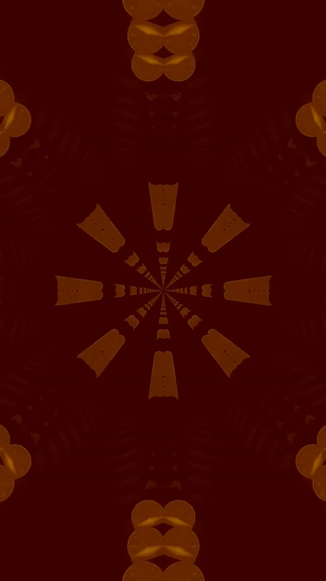 Túnel de Neó Fractal Caleidoscopi 9:16 Reels 60fps Estalvi de Pantalla VjLoops