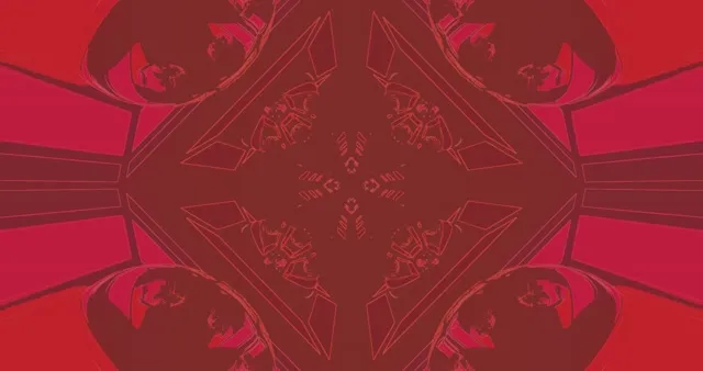 Dark Magenta Geometric VJ Loop | 4K Abstract