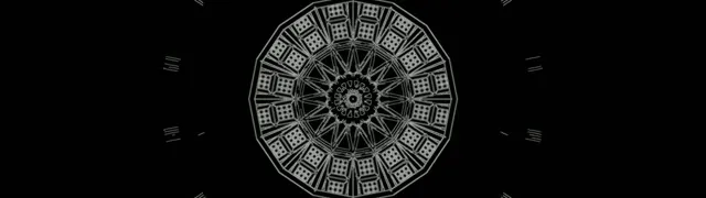 Neon Tünel Gotik Mandala 32:9 Süper Ultrawide 60fps Ekran Koruyucu VJ Loop