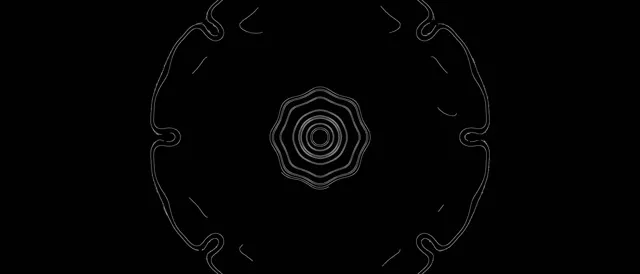 Tmavý Neon Tunel Šetrič Obrazovky 21:9 Ultrawide 60fps VJ Loop PC