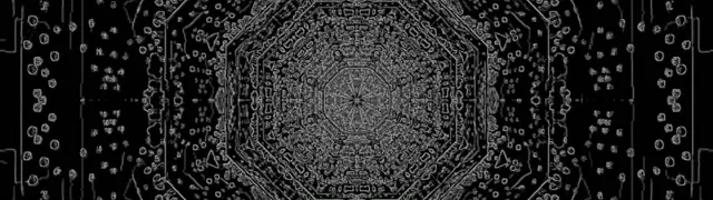 نفق نيون داكن حافظة شاشة 32:9 عريض فائق 60fps VJ Loop PC Laptop