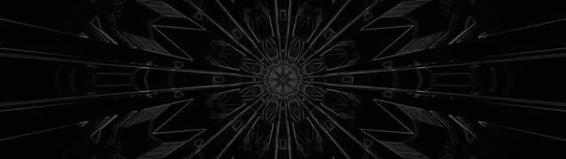 Neon Tunnel Fractal Star Burst VJ Loop 32:9 Super Ultrawide 60fps Screensaver