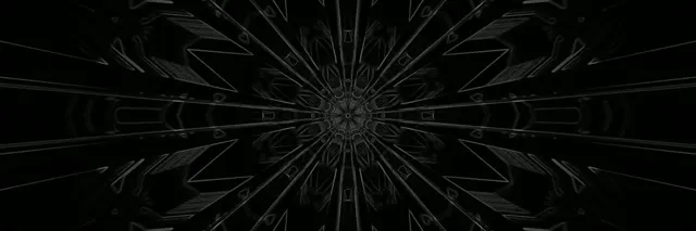 霓虹隧道暗黑径向爆发 VJ Loop 3:1 三倍宽屏 60fps 屏保