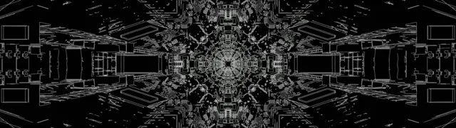 Tunnel Neon Caleidoscopio Frattale 32:9 Super Ultrawide 60fps Screensaver VJ Loop