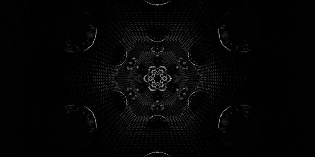 Tunel Neon Hexagon Caleidoscop Vj Loop 2:1 Univisium 60fps Screensaver