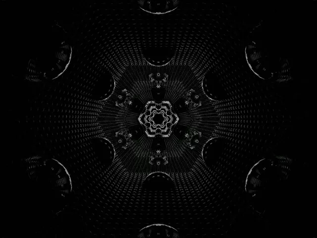 Neon Tunel Fraktalni Hex Vrtlog 4:3 Classic 60fps Screensaver Vj Loop