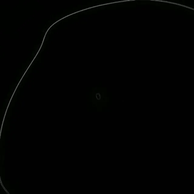 Tunel Neon Întunecat Loop Blob Organic | Vj loop | 1:1 square 60fps screensaver