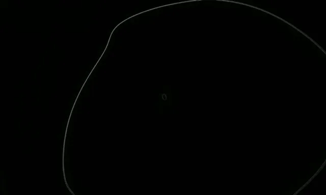 Neon Tunnel Klump Flyt Vj Loop 5:3 Wide 60fps Skjermsparer