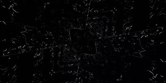 Neon Tunnel Glitch Kras VJ Loop 2:1 Univisium 60fps Schermbeveiliging